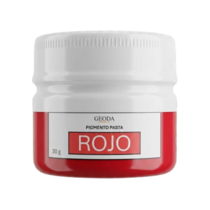 Rojo sólido en pasta - Pigmento epóxico