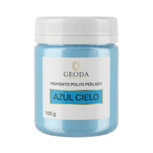 Azul cielo perlado en polvo | Pigmento epóxico
