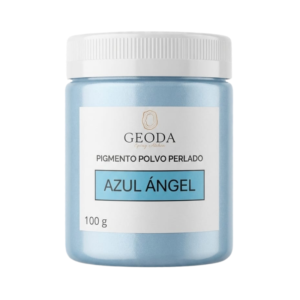 Azul ángel perlado en polvo | Pigmento epóxico