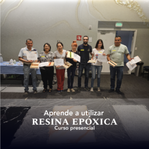 Curso presencial de resina epóxica | Querétaro